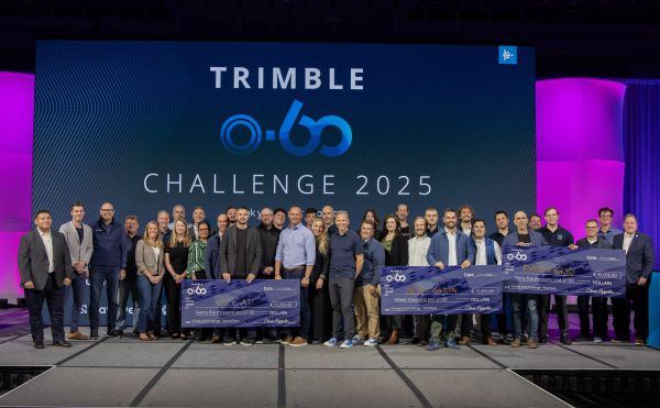 Trimble Awards Startups Driving Industry Innovation in Construction